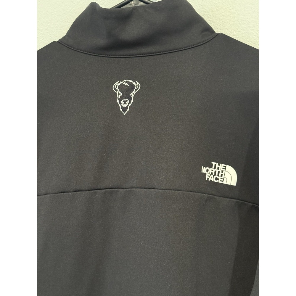 The North Face Men's XL Full Zip Soft Shell Jacket Black Corporate Logo - Picture 3 of 5